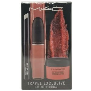 MAC Travel Exclusive Lip Kit Neutral with extras
